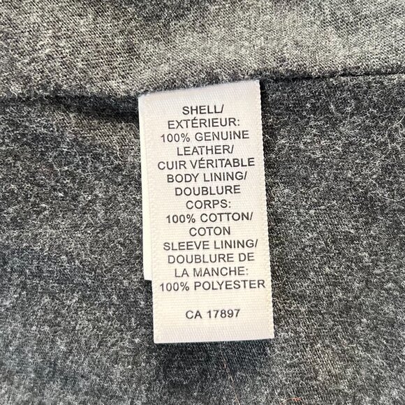 Banana Republic 100% Real Leather Women’s Fitted Biker Jacket – Size M - Picture 6 of 6